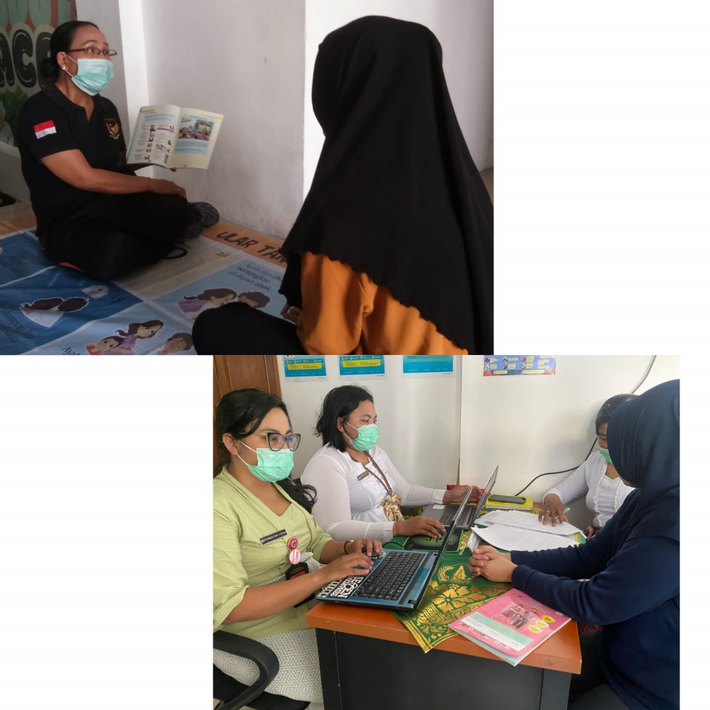Kegiatan Posyandu Balita dan Kelas Ibu hamil di tonkavsus Hari Jum'at, 14 Maret 2025.